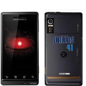   Dallas Mavericks Dirk Nowitzki Motorola Droid Case