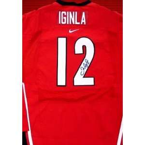    Signed Jarome Iginla Uniform   (Team Canada)