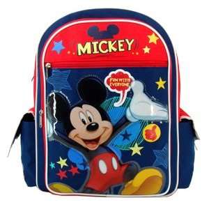     Mickey Large Backpack   16in Mickey Mouse Backpack Toys & Games