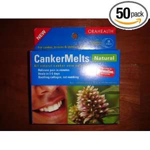  CankerMelts Natural Canker, Braces, & Denture Sore Remover 