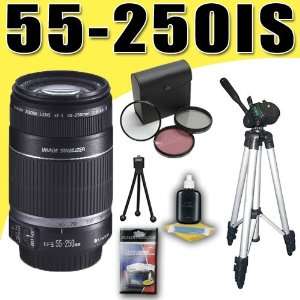  Canon EF S 55 250mm f/4.0 5.6 IS Telephoto Zoom Lens for Canon 