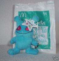McDonalds Neopets Blue Grundo Plushie MIB  