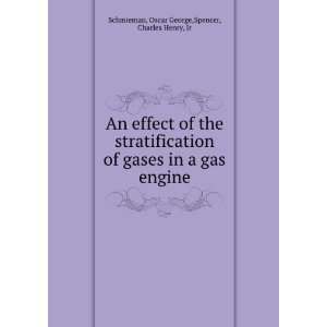  An effect of the stratification of gases in a gas engine 