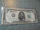 1950 C $5 Federal Reserve Note Chicago