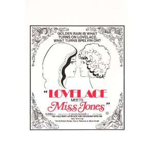 Lovelace Meets Miss Jones Movie Poster (27 x 40 Inches   69cm x 102cm 