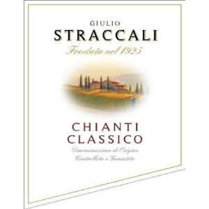  2009 Straccali Chianti Classico 750ml Grocery & Gourmet 