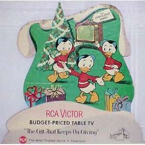 1960s RCA Victor Disney Character Standing Display   Hughie, Dewey 