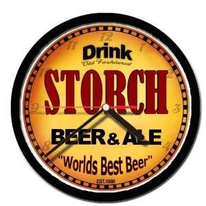  STORCH beer and ale cerveza wall clock 