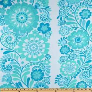   Aqua Fabric By The Yard jennifer_paganelli Arts, Crafts & Sewing