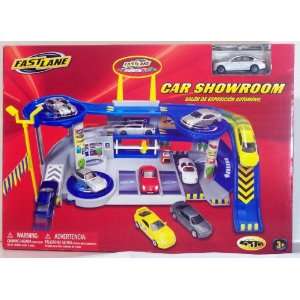  FastLane Car Showroom Play Set with Vehicle Toys & Games