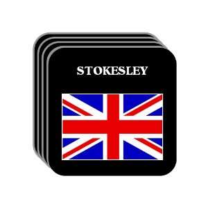  UK, England   STOKESLEY Set of 4 Mini Mousepad Coasters 