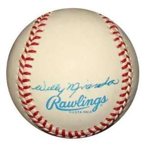 Willie Miranda SIGNED Scarce Official AL Baseball JSA #G07598 Yankees 