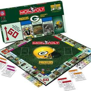   Green Bay Packers NFL Team Collectors Edition Monopoly Toys & Games