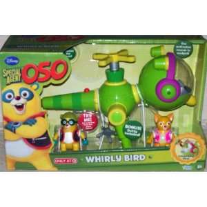  Special Agent OSO Whirly Bird with Bonus Dotty Figure Toys & Games