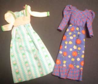   1970s Best Buy Maxi Dress Lot for Barbie, PJ, & Steffie  