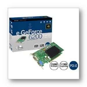   eVGA e GeForce 6200 TC 256MB PCI Express 256 tc 2n25 sx Electronics