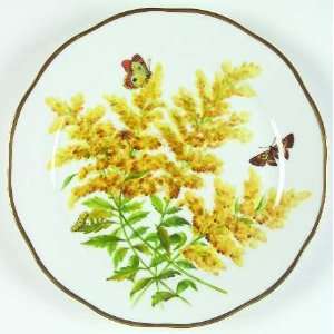  Herend American Wildflowers Dinner Plate, Fine China 