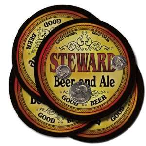  Steward Beer and Ale Coaster Set