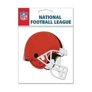  NFL TEAM HELMET 3D Stickers CLEVELAND BROWNS 