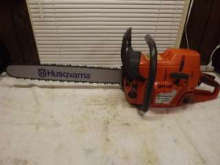 HUSQVARNA 385 XP CHAINSAW with NEW 24 Bar/NEW 24 Chisel Chain *Year 