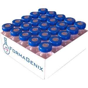  10mL Sterile and Sealed Clear Glass Vial   25 Pack (Blue 