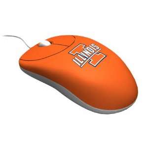  Illinois Fighting Illini Programmable Optical Mouse 