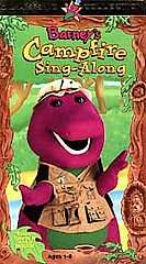 Barney   Barneys Campfire Sing Along VHS, 1990, classic favorite in a 
