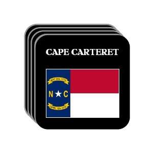  US State Flag   CAPE CARTERET, North Carolina (NC) Set of 
