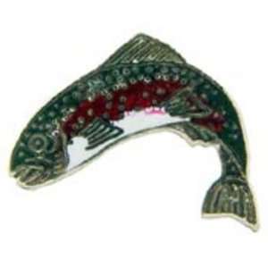  Steelhead Trout Pin 1 Arts, Crafts & Sewing