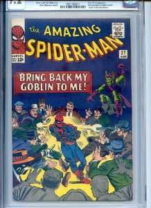 Amazing Spider man 27 CGC 9.2 NM  Green Goblin Stan Lee  