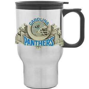 Carolina Panthers Pewter Emblem Travel Mug 