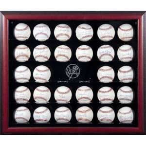  Framed 30 Baseball Logo Display Case