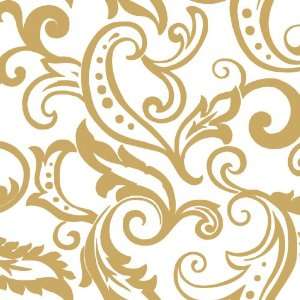 Entertaining with Caspari Continuous Wrapping Paper Roll, Filigree 
