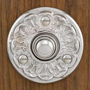  Cassio Brass Doorbell   Chrome