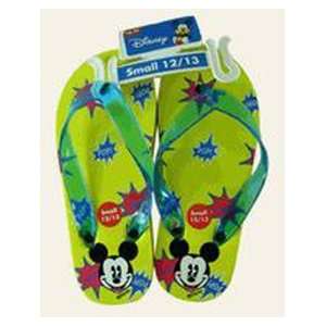   Yellow Sandals   Kids Mickey Sandals (Large Sz 3/4) Toys & Games