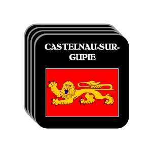  Aquitaine   CASTELNAU SUR GUPIE Set of 4 Mini Mousepad 