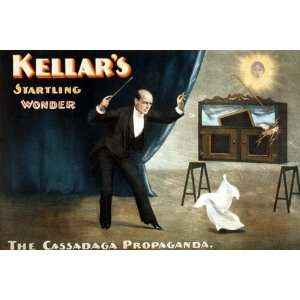 Kellars startling wonder 28x42 Giclee on Canvas