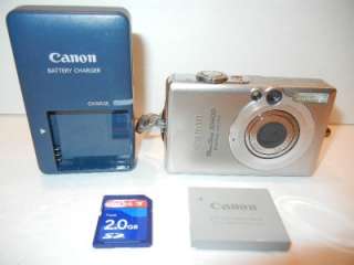 Canon PowerShot SD600 Digital ELPH / DIGITAL IXUS 60 6.0 MP Digital 