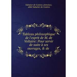   Sabatier de Castres Sabatier de Castres (Antoine)  Books