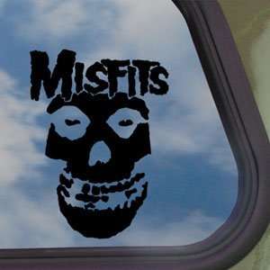  Misfits Black Decal Punk Rock Band Truck Window Sticker 