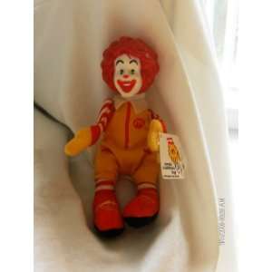  Mcdonalds Ronald Mcdonald the Clown Bean Bag Toy 