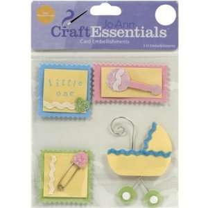  Craft Essentials Baby Stamps Embellishments