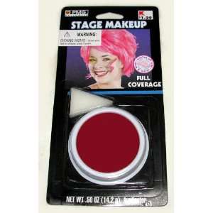  Red Full Coverage Stage Makeup   Halloween Toys & Games