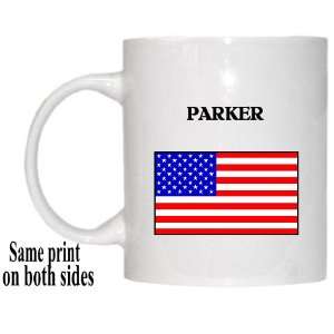  US Flag   Parker, Colorado (CO) Mug 