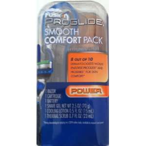  Gillette Fusion Proglide Power Smooth Comfort Pack (Pack 
