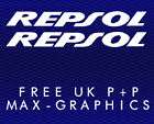 Repsol fairing sponsor sticker for cbr vfr fireblade x2