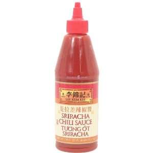 Lee Kum Kee Sriracha Chili Sauce, 18 ounce Bottle (Pack of 6)  