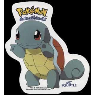 Pokemon   Squirtle   Sticker / Decal   THESE ARE DISCONTINUED GET EM 