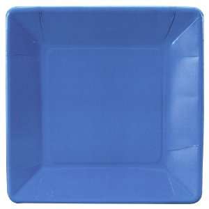    True Blue (Blue) Square Dinner Plates