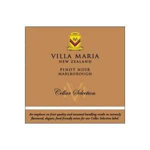  2008 Villa Maria Cellar Selection Pinot Noir 750ml 